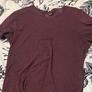 Arizona Men's Burgundy V-Neck Tee